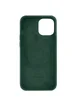Кожаный чехол Leather Case (AA) with MagSafe для Apple iPhone 13 (6.1") Military green