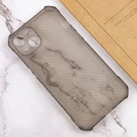 Чохол TPU Ease Carbon для Apple iPhone 13 (6.1") Чорний / Прозорий