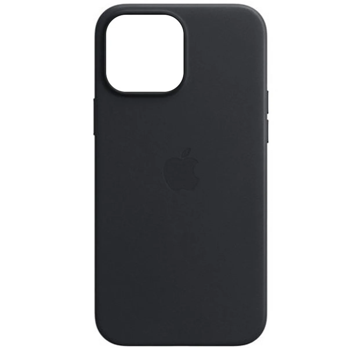 Кожаный чехол Leather Case (AAA) для Apple iPhone 13 (6.1") Черный / Midnight