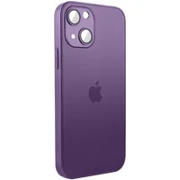 Чохол TPU+Glass Sapphire matte case для Apple iPhone 13 (6.1") Deep Purple