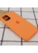 Чехол Silicone Case Full Protective (AA) для Apple iPhone 13 (6.1") Оранжевый / Papaya
