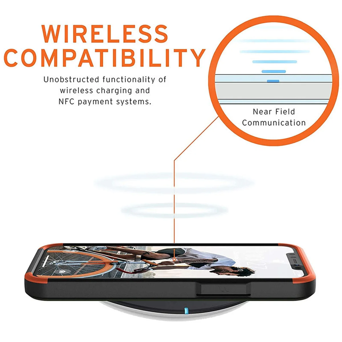 Чехол TPU UAG CIVILIAN series для Apple iPhone 13 (6.1") Черный