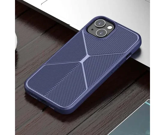 Чохол TPU BlackWood для Apple iPhone 13 (6.1") Синій