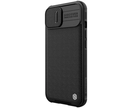 TPU+PC чехол Nillkin Textured Pro для Apple iPhone 13 (6.1") Черный