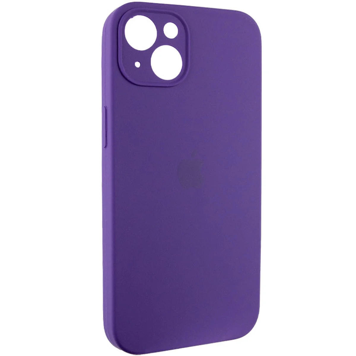 Чехол Silicone Case Full Camera Protective (AA) для Apple iPhone 13 (6.1") Фиолетовый / Amethyst
