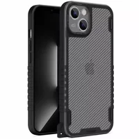 Чехол TPU+PC TRAVEL Carbon для Apple iPhone 13 (6.1") Черный