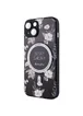 TPU+PC чехол Secret Garden with MagSafe для Apple iPhone 13 (6.1") Black