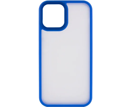 TPU + PC чохол Metal Buttons для Apple iPhone 13 (6.1 ") Блакитний