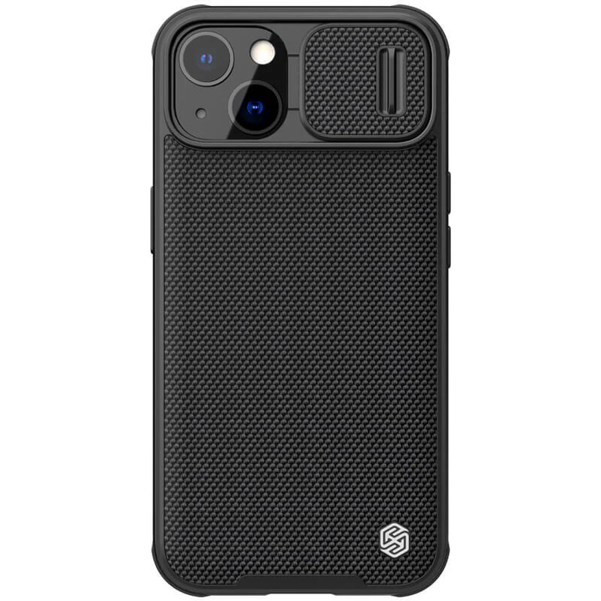 TPU+PC чехол Nillkin Textured Pro для Apple iPhone 13 (6.1") Черный
