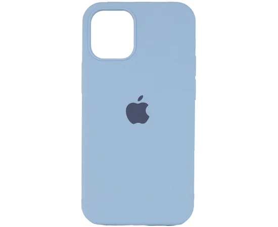 Чехол Silicone Case Full Protective (AA) для Apple iPhone 13 (6.1") Голубой / New Blue