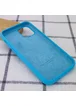 Чехол Silicone Case Full Protective (AA) для Apple iPhone 13 (6.1") Голубой / Blue