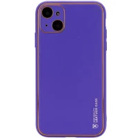 Кожаный чехол Xshield для Apple iPhone 13 (6.1") Фиолетовый / Ultra Violet