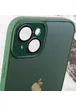 Чехол TPU+Glass Sapphire Midnight для Apple iPhone 13 (6.1") Зеленый / Forest green