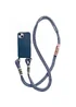 Чехол TPU two straps California для Apple iPhone 13 (6.1") Синий / Cosmos blue