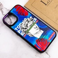 TPU+PC чохол Funny pictures with MagSafe для Apple iPhone 13 (6.1") David