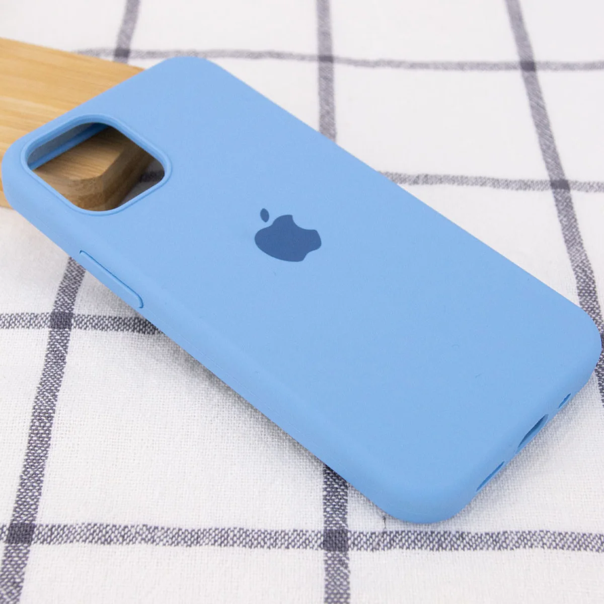 Чехол Silicone Case Full Protective (AA) для Apple iPhone 13 (6.1") Голубой / Cornflower