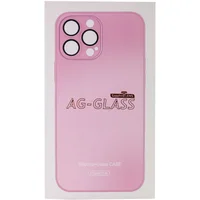 Чехол TPU+Glass Sapphire matte case для Apple iPhone 13 (6.1") Chanel Pink