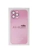 Чехол TPU+Glass Sapphire matte case для Apple iPhone 13 (6.1") Chanel Pink