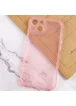 Чехол TPU Ease Carbon color series для Apple iPhone 13 (6.1") Розовый / Прозрачный