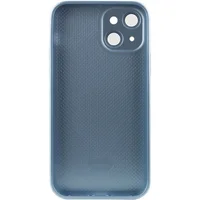 Чехол TPU+Glass Sapphire matte case для Apple iPhone 13 (6.1") Sierra Blue