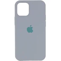 Чехол Silicone Case Full Protective (AA) для Apple iPhone 13 (6.1") Серый / Mist Blue