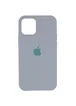 Чехол Silicone Case Full Protective (AA) для Apple iPhone 13 (6.1") Серый / Mist Blue