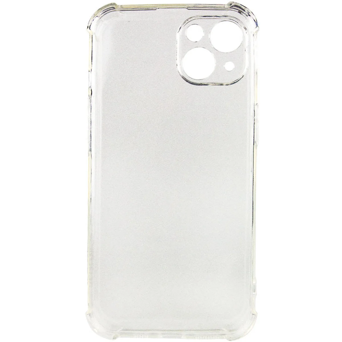 TPU чехол GETMAN Ease logo усиленные углы для Apple iPhone 13 (6.1") Бесцветный (прозрачный)