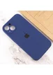 Чехол Silicone Case Full Camera Protective (AA) для Apple iPhone 13 (6.1") Синий / Deep navy