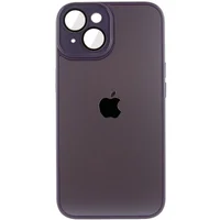 Чохол TPU+Glass Sapphire Midnight для Apple iPhone 13 (6.1") Фіолетовий / Deep Purple