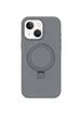 Чохол Silicone Case Full Protective NO LOGO with Ring для Apple iPhone 13 / 14 (6.1") Grey