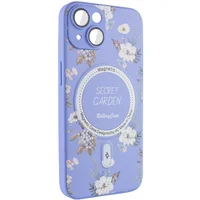 TPU+PC чехол Secret Garden with MagSafe для Apple iPhone 13 (6.1") Lilac