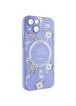 TPU+PC чехол Secret Garden with MagSafe для Apple iPhone 13 (6.1") Lilac