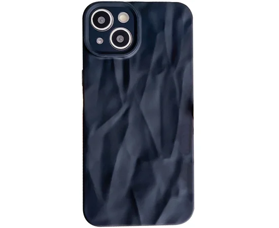 Чехол TPU Texture для Apple iPhone 13 (6.1") Black