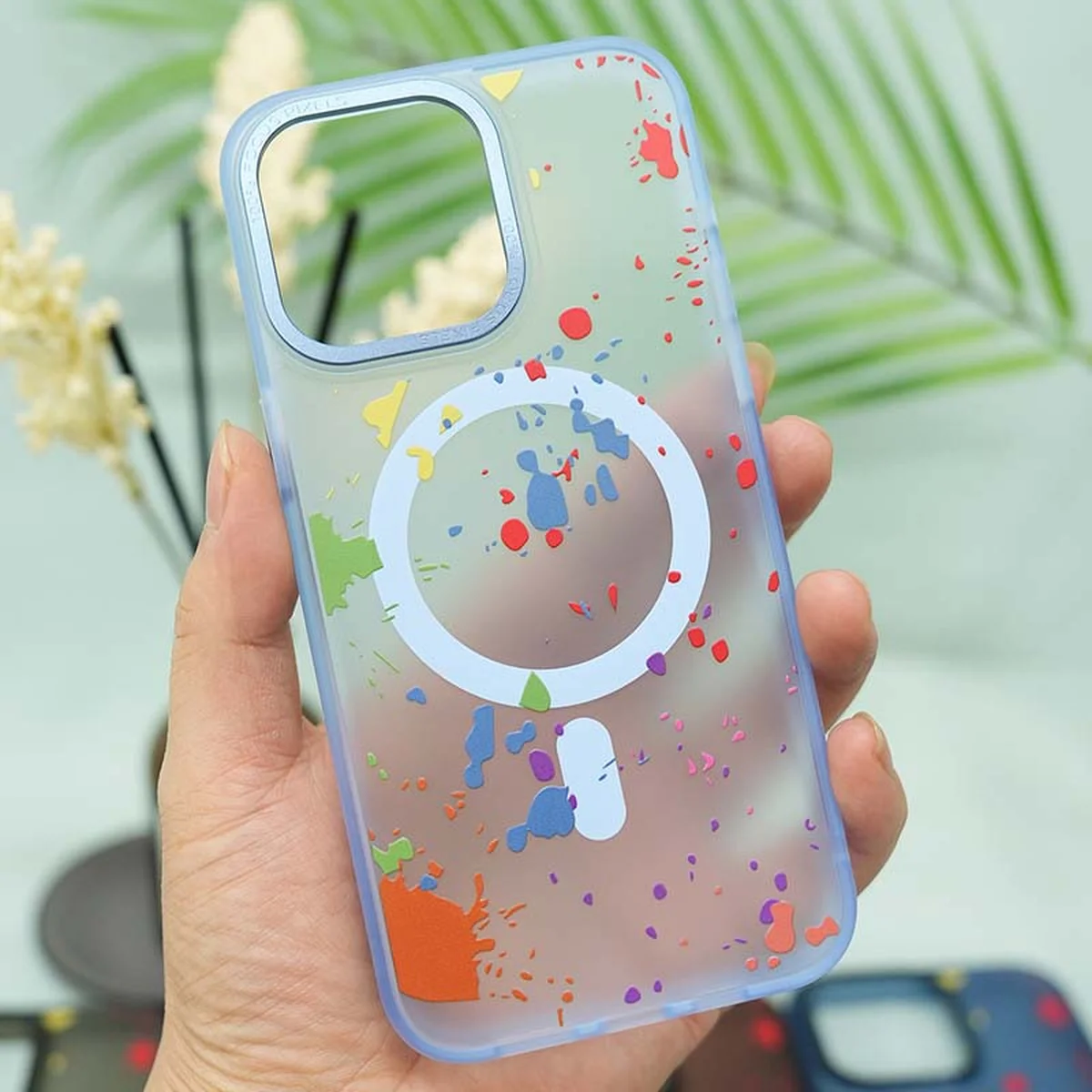 Чохол TPU+PC Flush with MagSafe для Apple iPhone 13 (6.1") Lazure