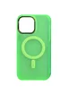 Чохол TPU+PC Lily with MagSafe для Apple iPhone 13 (6.1") Neon Green