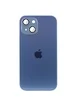 Чехол TPU+Glass Sapphire matte case для Apple iPhone 13 (6.1") Sierra Blue