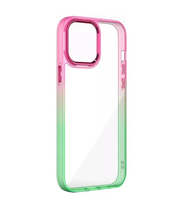 Чохол TPU+PC Fresh sip series для Apple iPhone 13 (6.1") Салатовий / Рожевий Чохол TPU+PC Fresh sip series для Apple iPhone 13 (6.1") Салатовий / Рожевий