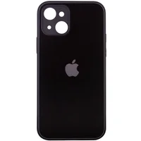 TPU+Glass чохол Matte Candy Full camera для Apple iPhone 13 (6.1") Чорний