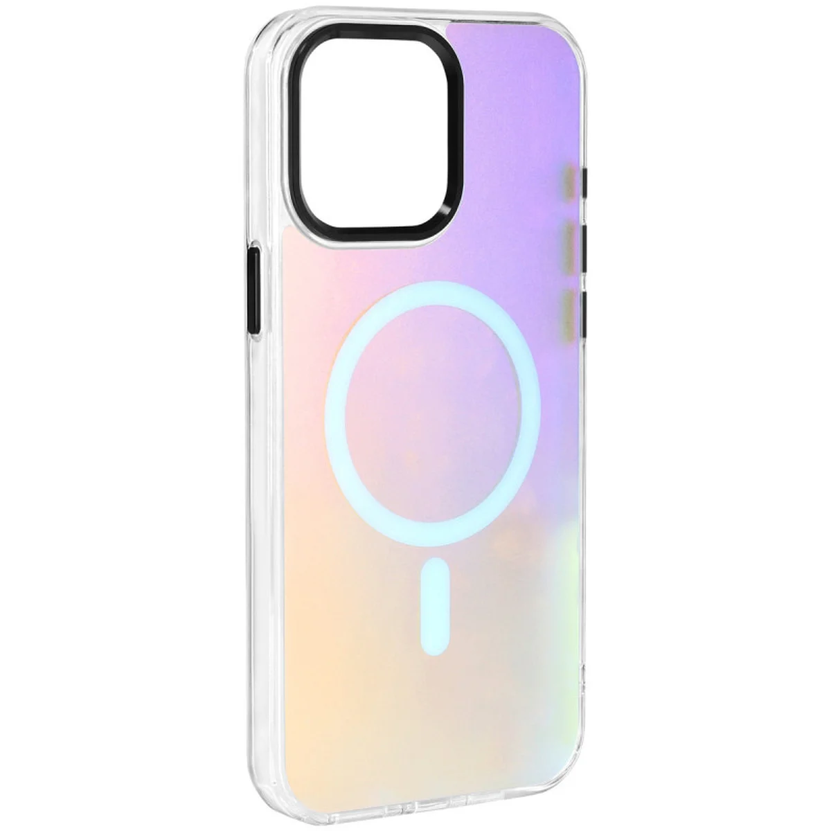Чехол TPU Lunar Glow (MagFit) для Apple iPhone 13 / 14 (6.1") Titanium Black