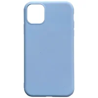Силиконовый чехол Candy для Apple iPhone 13 (6.1") Голубой / Lilac Blue