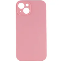 Чохол Silicone Case Lakshmi Square Full Camera для Apple iPhone 13 (6.1") Рожевий / Light pink