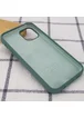 Чехол Silicone Case Full Protective (AA) для Apple iPhone 13 (6.1") Зеленый / Pine green