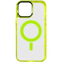 Чехол TPU Iris with MagSafe для Apple iPhone 13 (6.1") Желтый