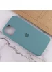 Чехол Silicone Case Full Protective (AA) для Apple iPhone 13 (6.1") Зеленый / Light cactus