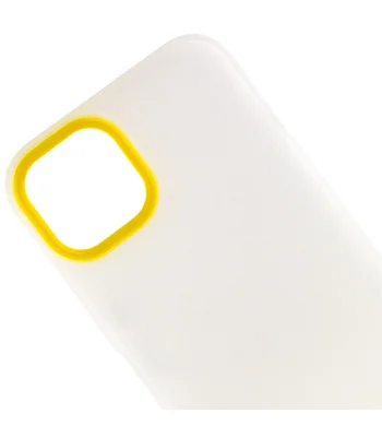 Чохол TPU+PC Bichromatic для Apple iPhone 13 (6.1") Matte / Yellow