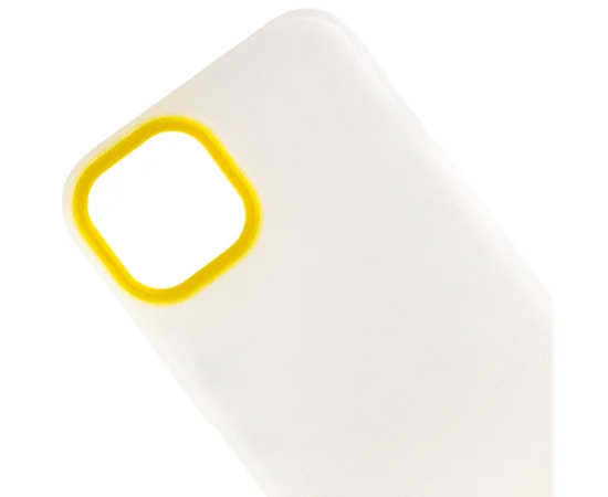 Чехол TPU+PC Bichromatic для Apple iPhone 13 (6.1") Matte / Yellow