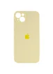 Чехол Silicone Case Full Camera Protective (AA) для Apple iPhone 13 (6.1") Желтый / Mellow Yellow