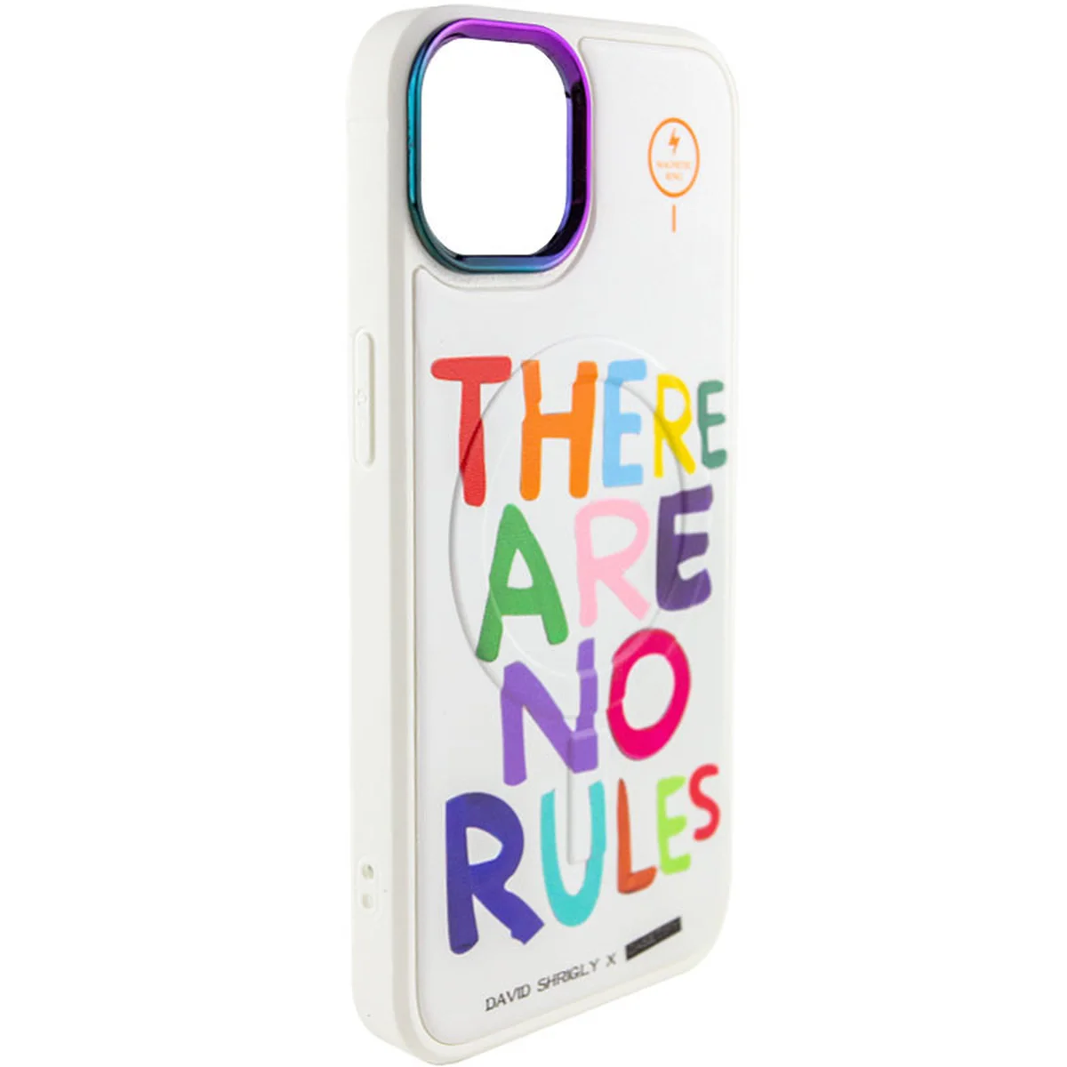 TPU+PC чехол Funny pictures with MagSafe для Apple iPhone 13 (6.1") No rules