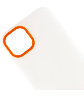 Чехол TPU+PC Bichromatic для Apple iPhone 13 (6.1") Matte / Orange