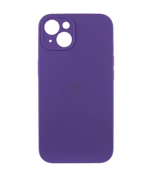Чехол Silicone Case Full Camera Protective (AA) для Apple iPhone 13 (6.1") Фиолетовый / Amethyst